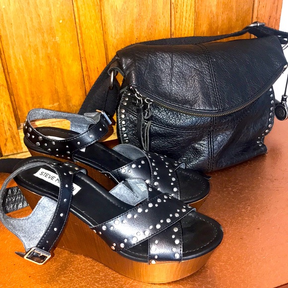STEVE MADDEN STUDDED PLATFORMS - Picture 3 of 11